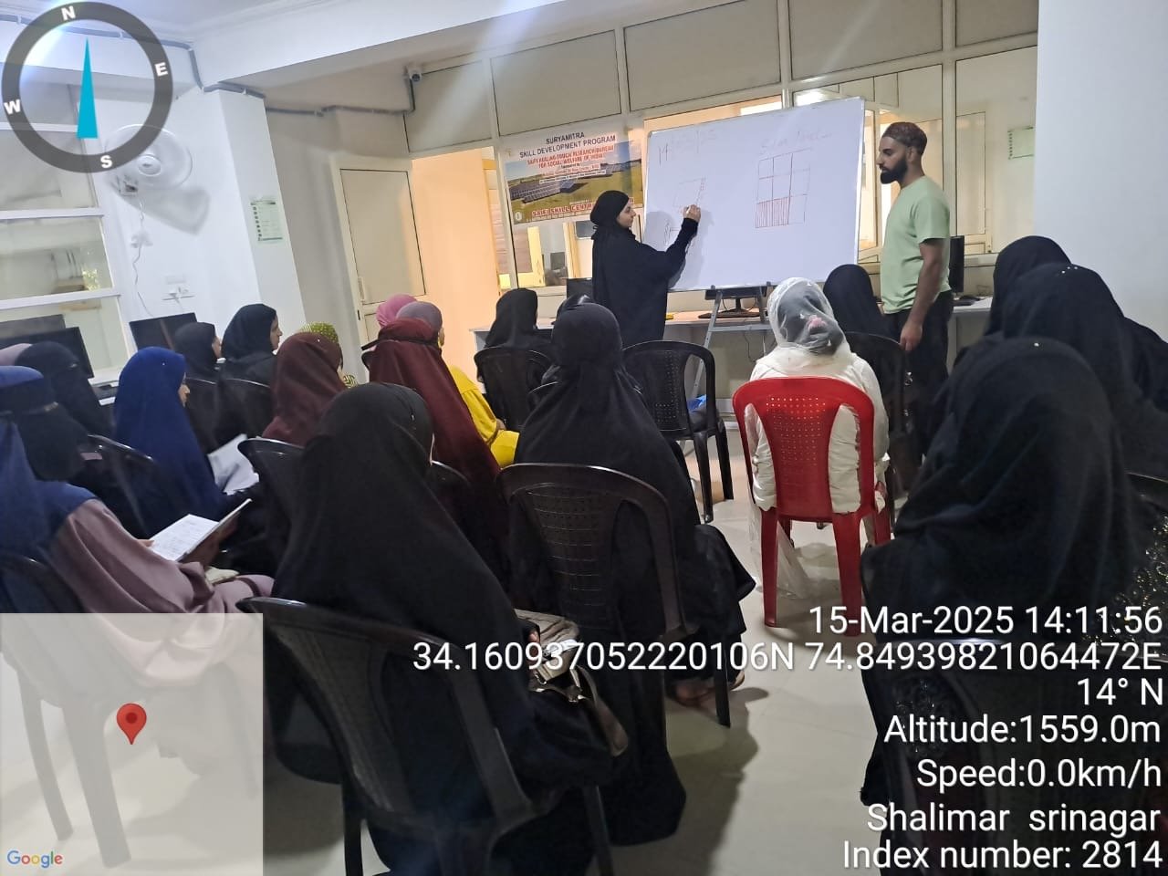Internship training session
