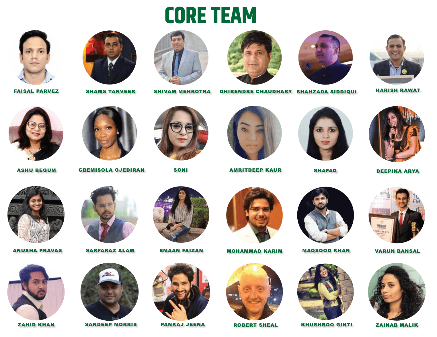Well Being Foundation Core Team