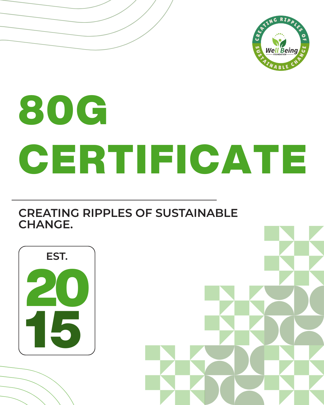 80G certificate
